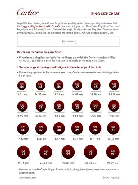 cartier ring|cartier ring size chart.